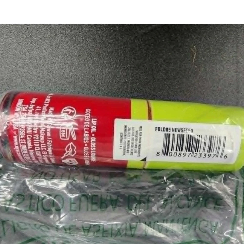 NYX‎ Red Fat Oil Lip Drip Newsfeed Glossy Tinted Hydrating Vegan Squalane Makeup